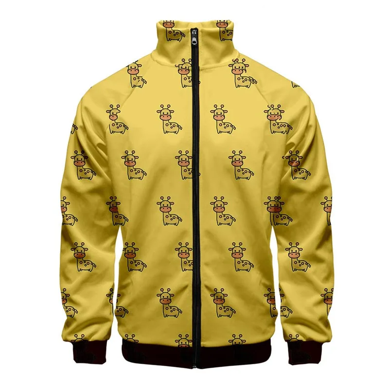 thumbnail image 1 of Bonitas chaquetas con estampado 3D de cara de animé para hombres y mujeres, abrigo de calle de manga larga, chaqueta con cremallera de gran tamaño, ropa de abrigo masculina con personalidad, 1 of 5