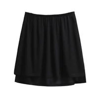 150Kg Plus Size Women's Spring Summer Loose Elastic Waist Fart Curtain Skirt For Folding Hip 152cm 5XL 6XL 7XL 8XL 9XL 2 Colors - Image 6