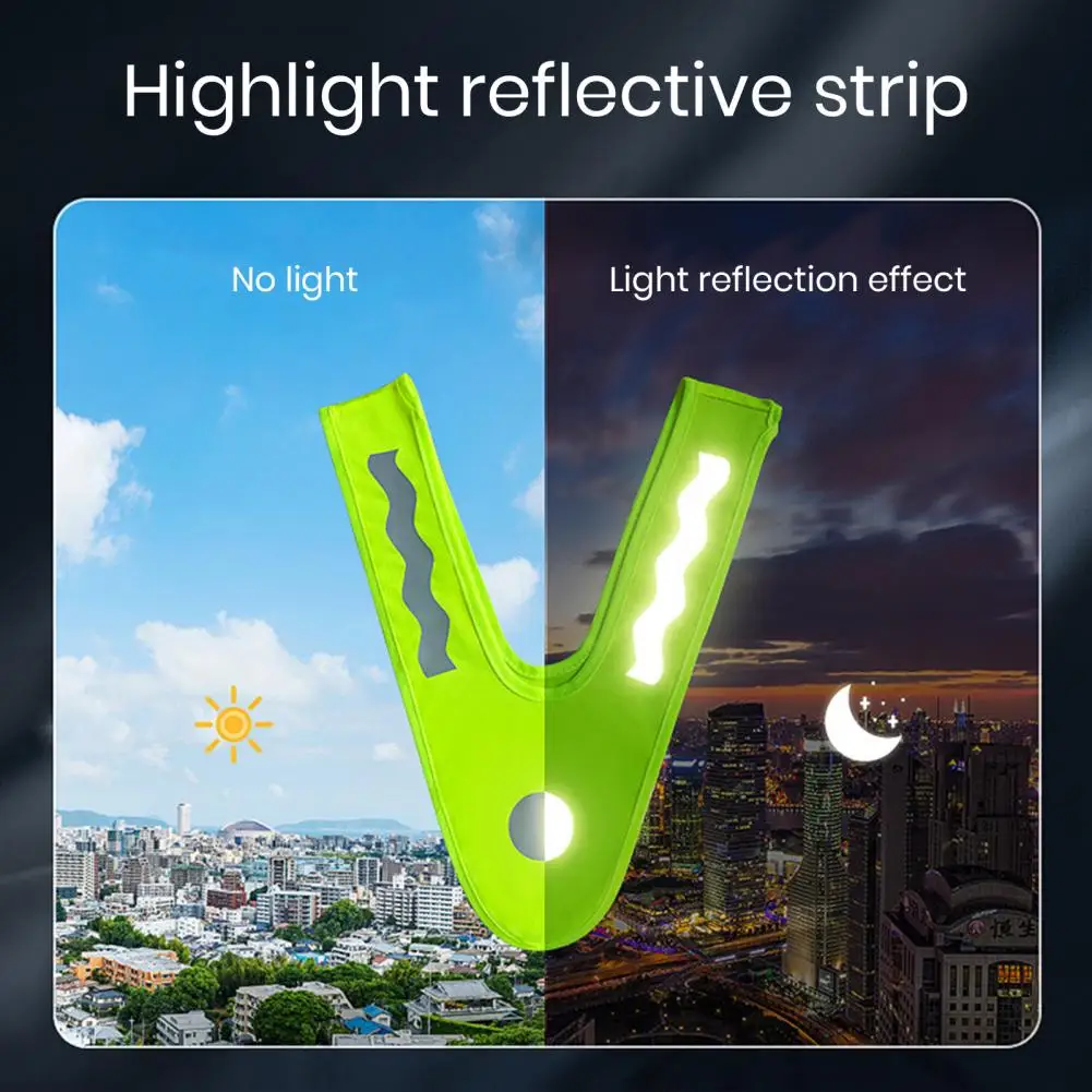 

Breathable Child Safety Vest High Visibility Kids Reflective Safety Vest for Outdoor Sports Breathable Wear for Running