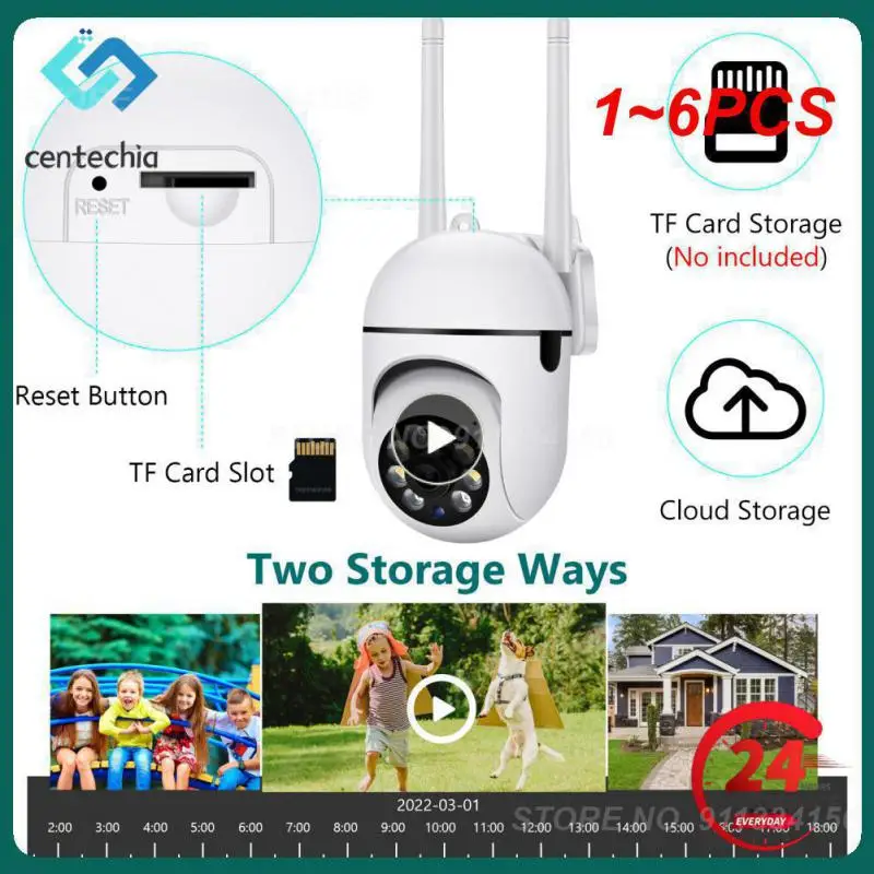 

IP-камера наружная беспроводная, 2,4 ГГц, Wi-Fi, PTZ, 4-кратный зум