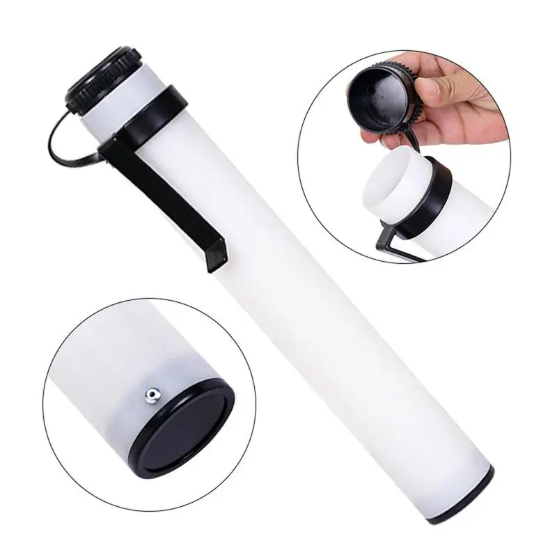 Golf Cart Sand Holder Push Cart Accessories Portable Sand Tube Bottle With Lid PP Golf Equipment For Outdoor Family Friends Home