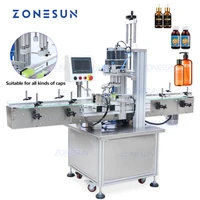 ZONESUN Automatic Bottle Capping Machine | Inline Capper for Hand Sanitizer & Sprayer Caps ZS-XG16 1