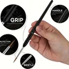 11Pcs Premium Miniature Fine Detail Paint Brushes Set Mini Tiny Paint Brush Thin Tip Paint Brushes For Oil Watercolor Acrylic 4