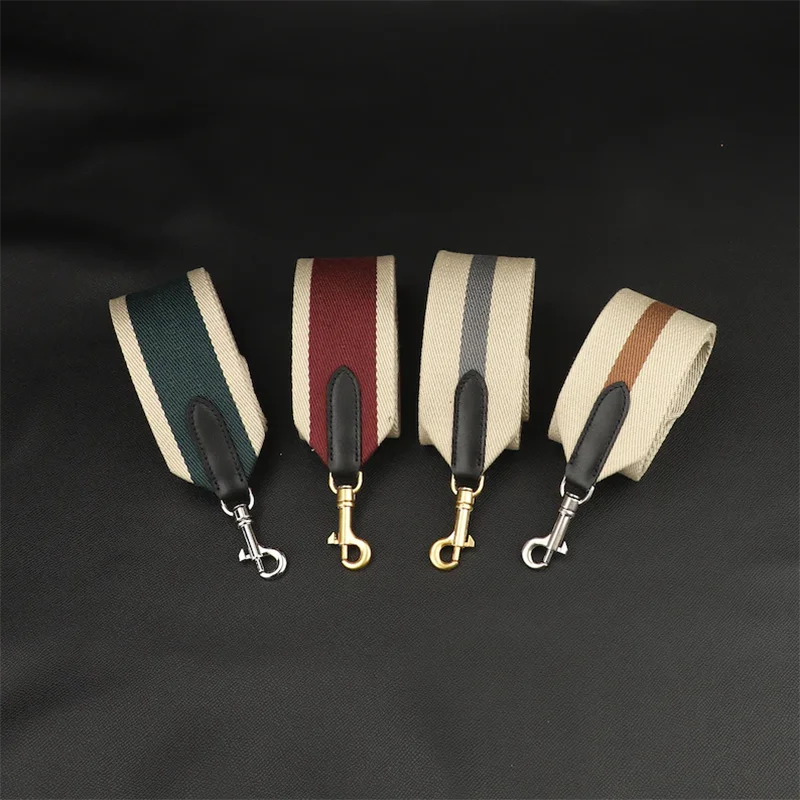 

Handmade The 6cm Wide Bi-colours Canvas shoulder strap for Cabas tote bag,Accessories for herbag,Bag strap replacement