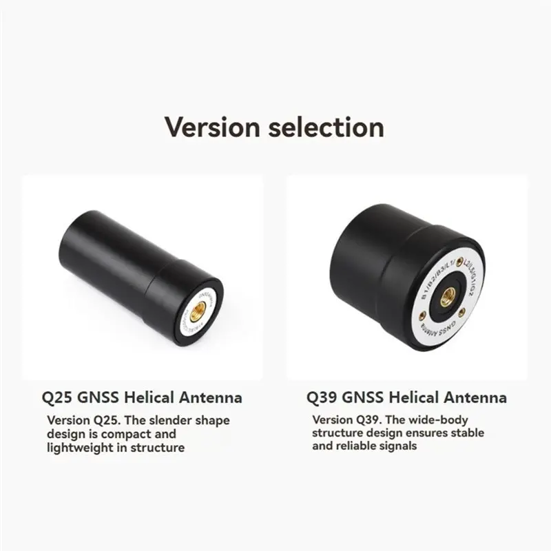 GNSS L1+ L2+ L5 고정밀 액티브 포지셔닝 안테나 SMA 커넥터 IP67 방수 설계 쿼드리필라 헬리컬 B