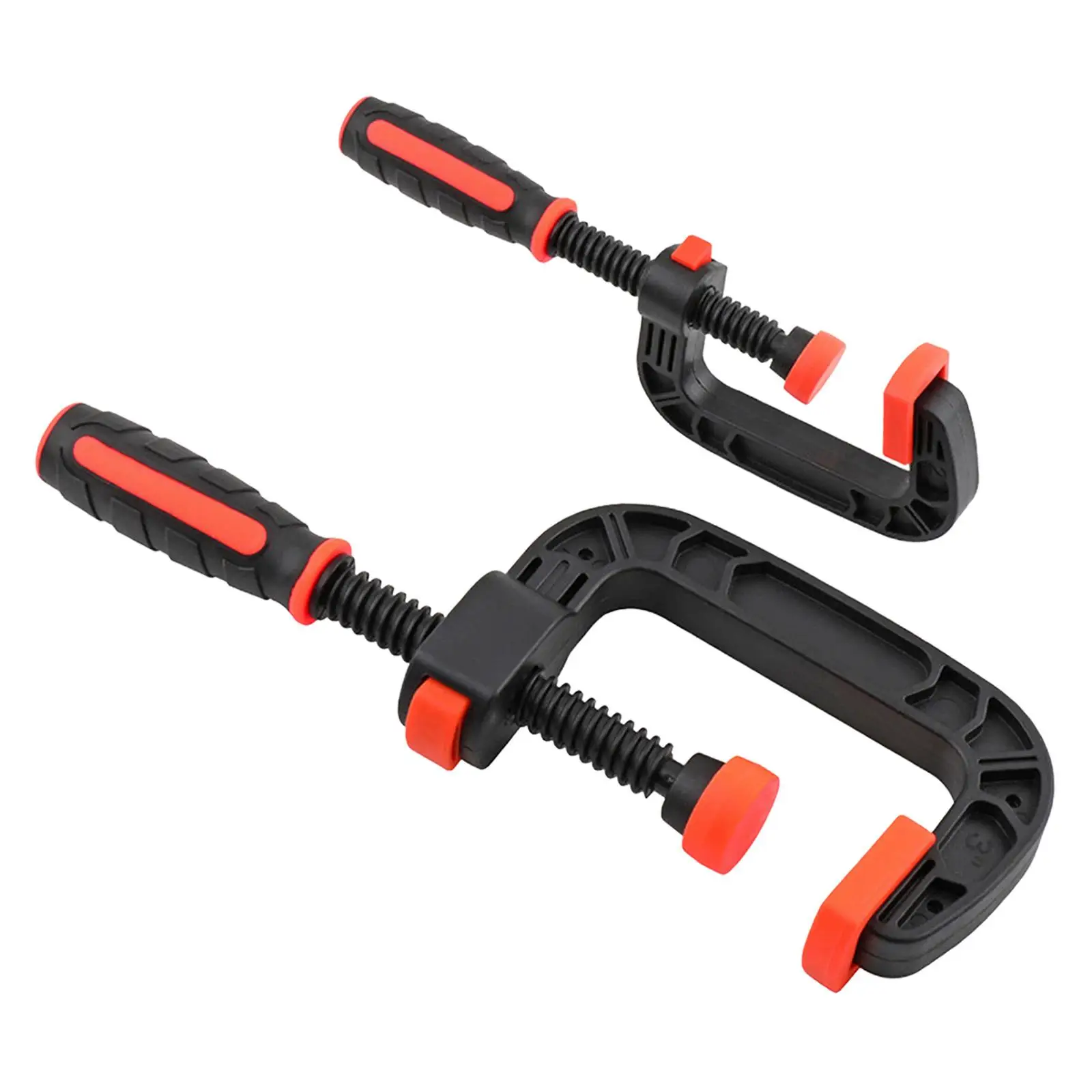 2'' 3'' C Clamp Set Heavy Duty Sturdy Woodworking for Building Household DIY 2'' 3'' C Clamp Set Heavy Duty Sturdy Woodworking for Building Household DIY