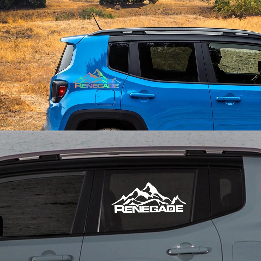 Jeep Renegade Mountain Side Stickers  Jeep Renegade Exterior Accessories -  Car - Aliexpress