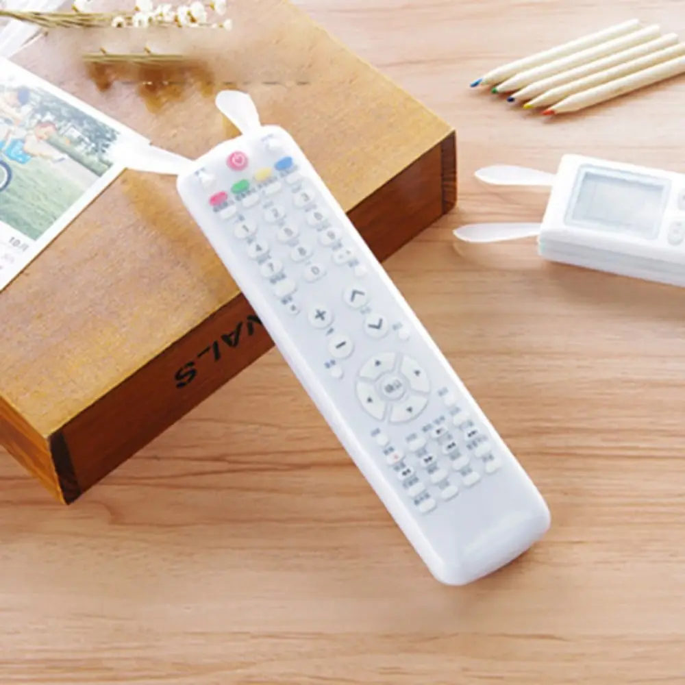 Silicone Remote Case Silicone Remote Cover Silicone Remote Sleeve Remote Controller Cover Silicone Case Protector Silicone TV Box Sleeve Transparent Oil-proof Silicone Remote Control Cover Noctilucent Portable Dust Protect Cover Oil-proof High Elasticity Dust