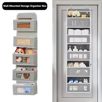 Extra-Large Over-the-Door Hanging Multi-Layer Organizer 1