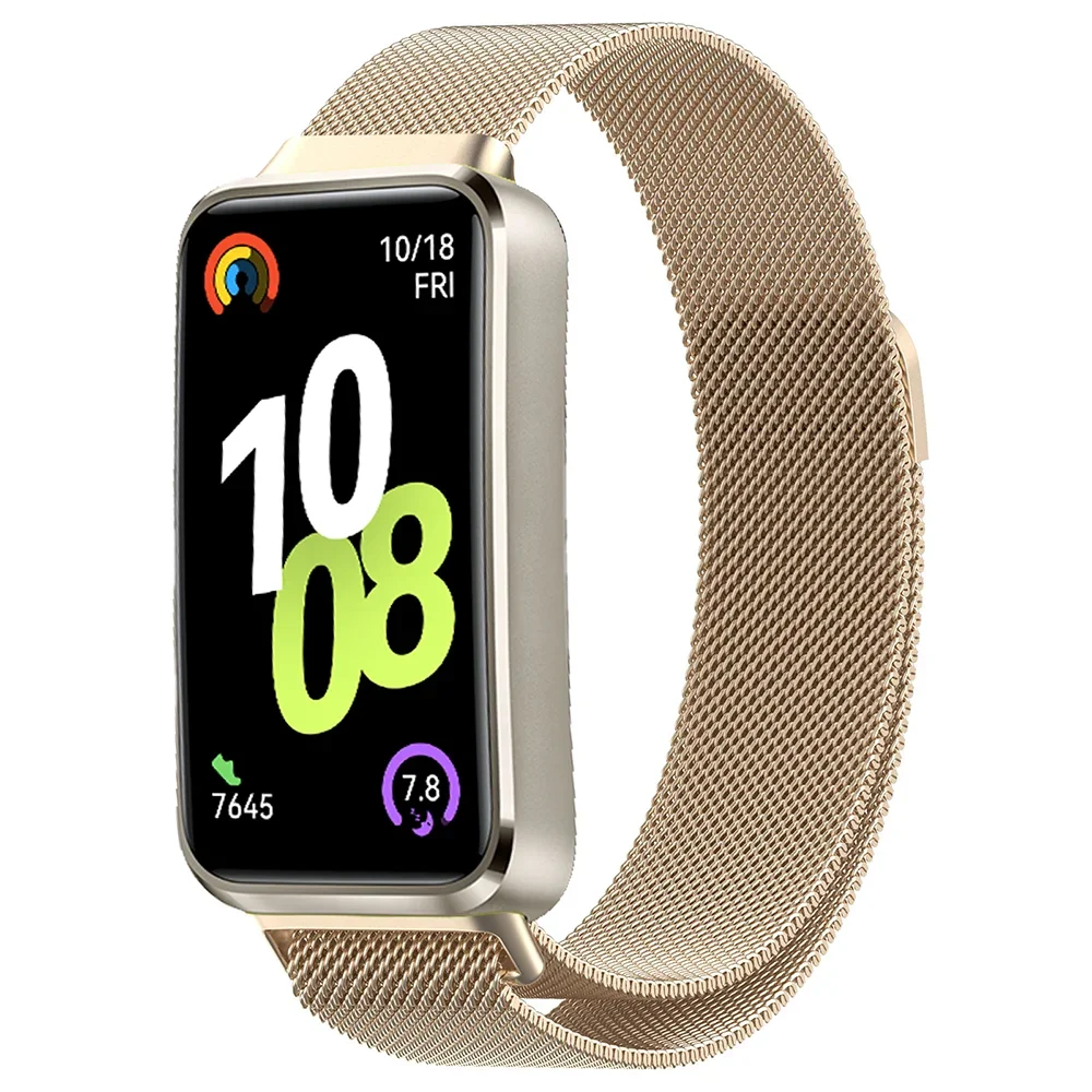 Milanese حلقة معدنية حزام لهواوي الفرقة 10 9 8 سوا...