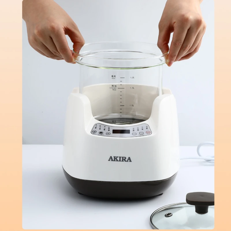 Electric stew pot soup cooking porridge artifact health slow cooker household small automatic glass non-ceramic