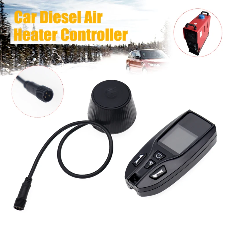 

12V 24V Car Truck Air Heater Remote Control LCD Monitor Switch Parking Heater Controller Thermostat For Diesel Heater