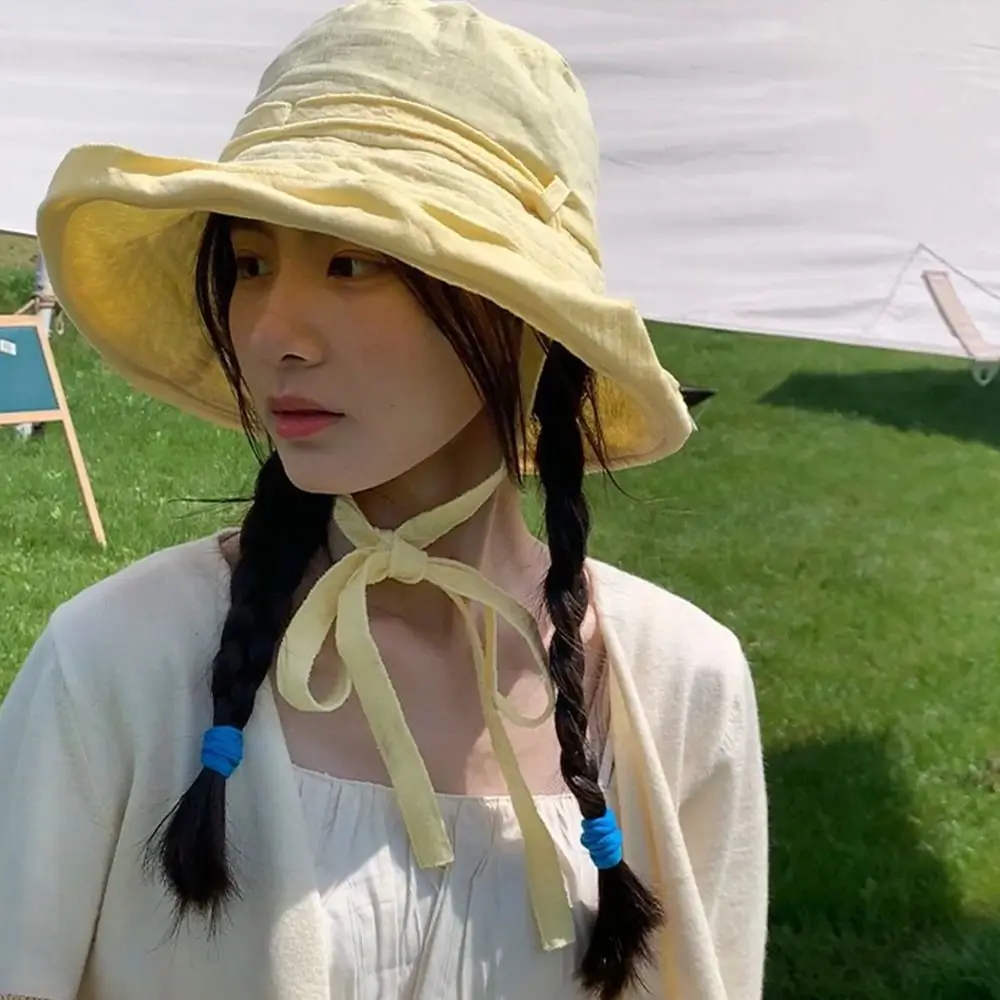 

Панама женская с широкими полями, модная шляпа от солнца, в Корейском стиле, летняя