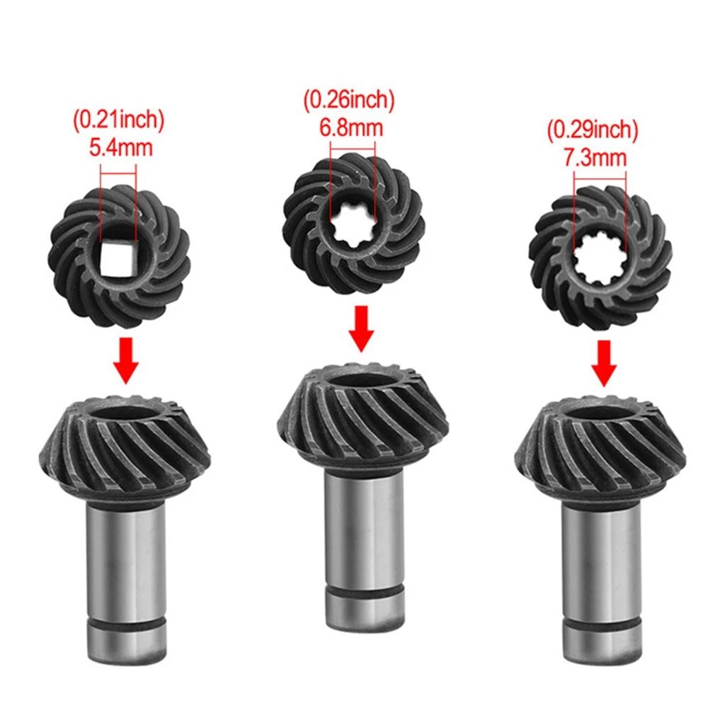1set 9 Teeth/7 Teeth/Square Hole Trimmer Gear Working Head Drive Gear Easy Installation Compact fitting for Trimmer Cutter 5