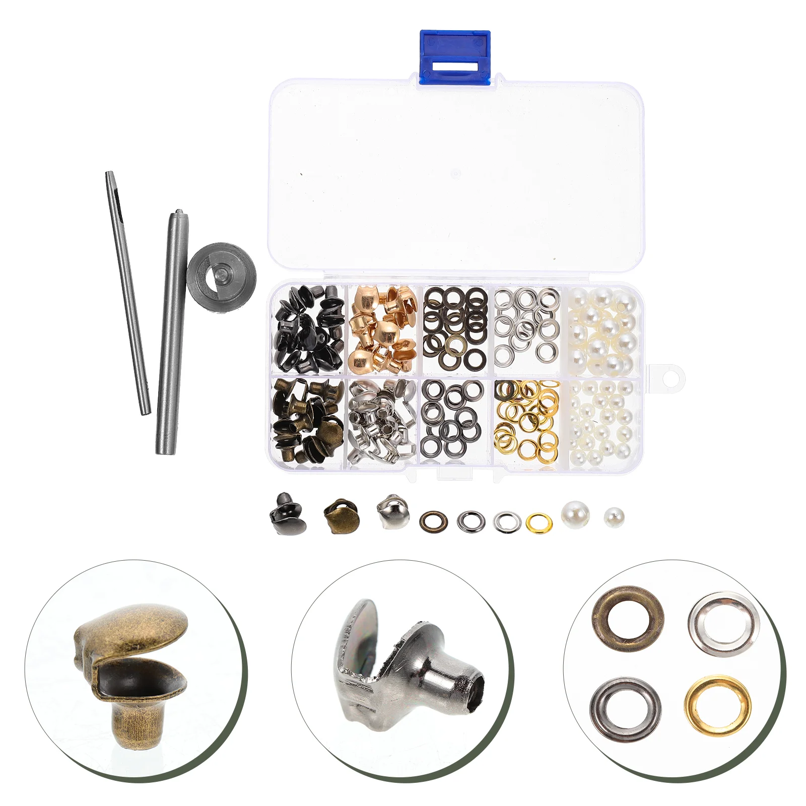 

Hiking Shoes with Hook Metal Hooks Kit Repair DIY Shoelaces Safety Buckles Boot Round Durable