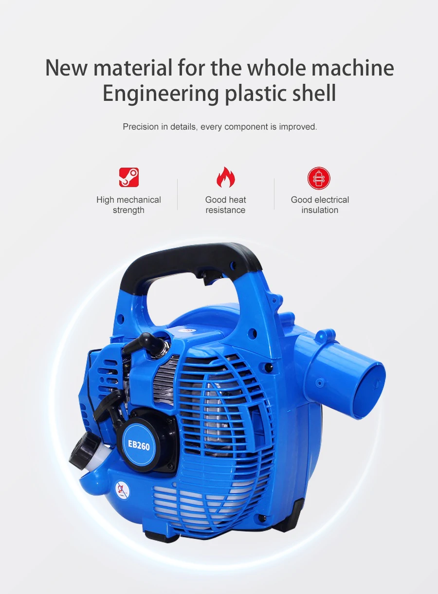 Petrol Leaf Blower Portable 2-stroke Snow Blower High Power Wind Fire Extinguish