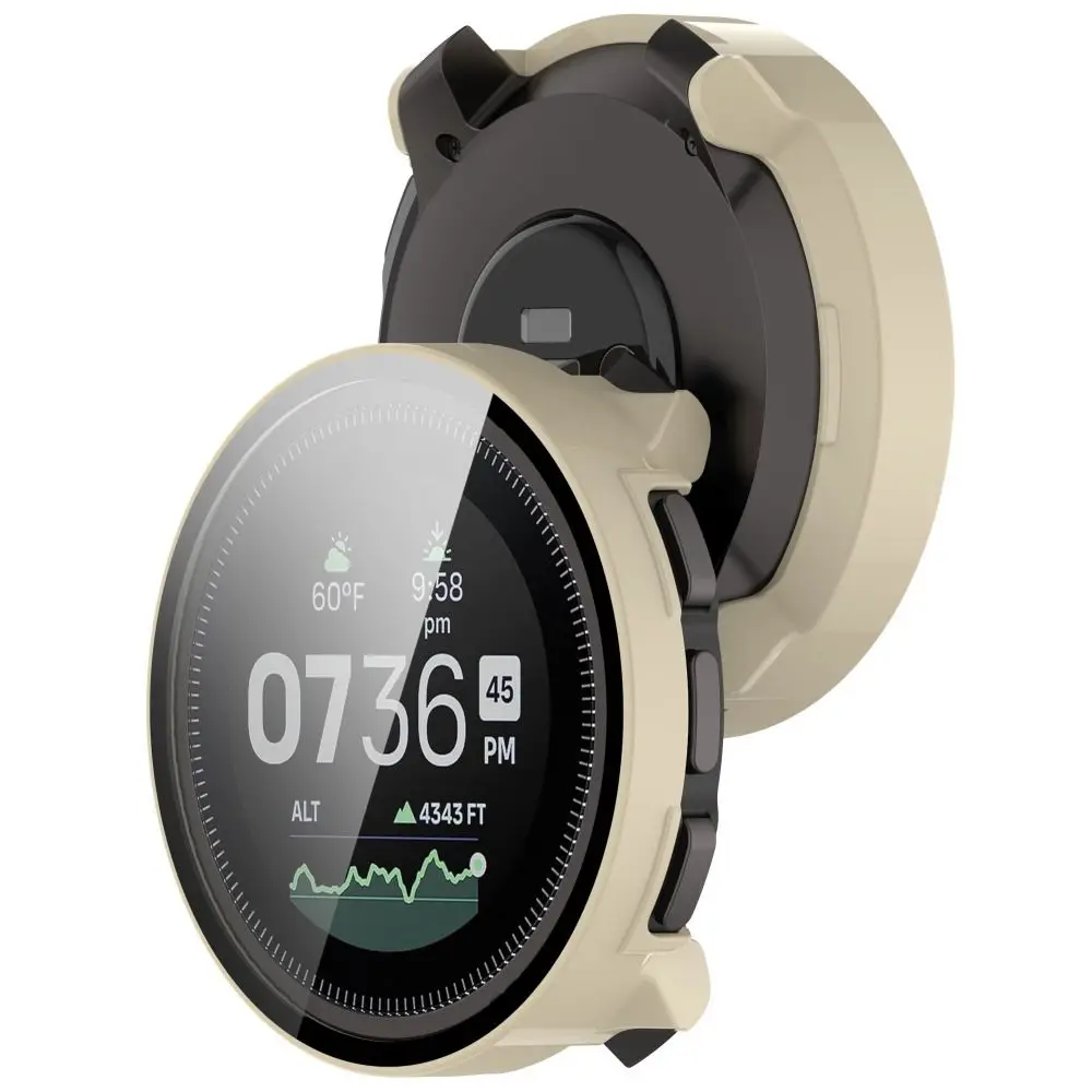 PC Tempered Protective Case Screen Cover Anti-Scratch Protector Shell for Suunto Vertical watch screen protector case watch accessories watch screen protector watch case watch protective case watch cover watch protective cover bumper protective case