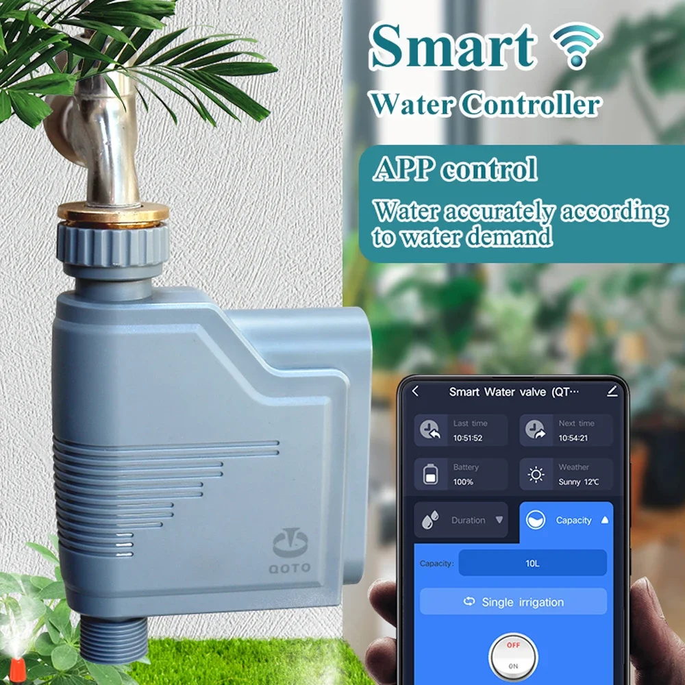 Smart Zigbee Water Timer for Garden Irrigation