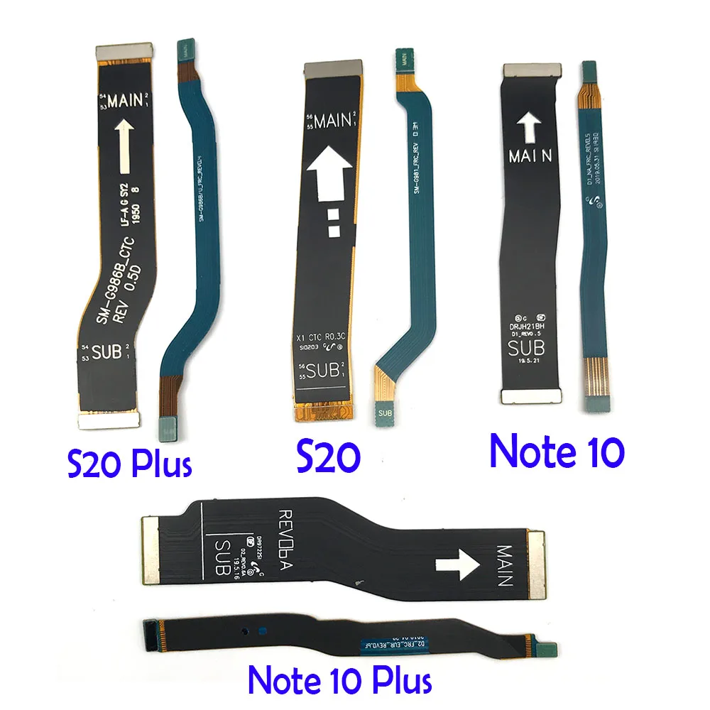 Il Nuovo Display Lcd Fpc Principale Collega Il Nastro Del Cavo Flessibile Della Scheda Madre Per Samsung Galaxy Note 10 Lite Note 20 S10 Plus 5G S20 F