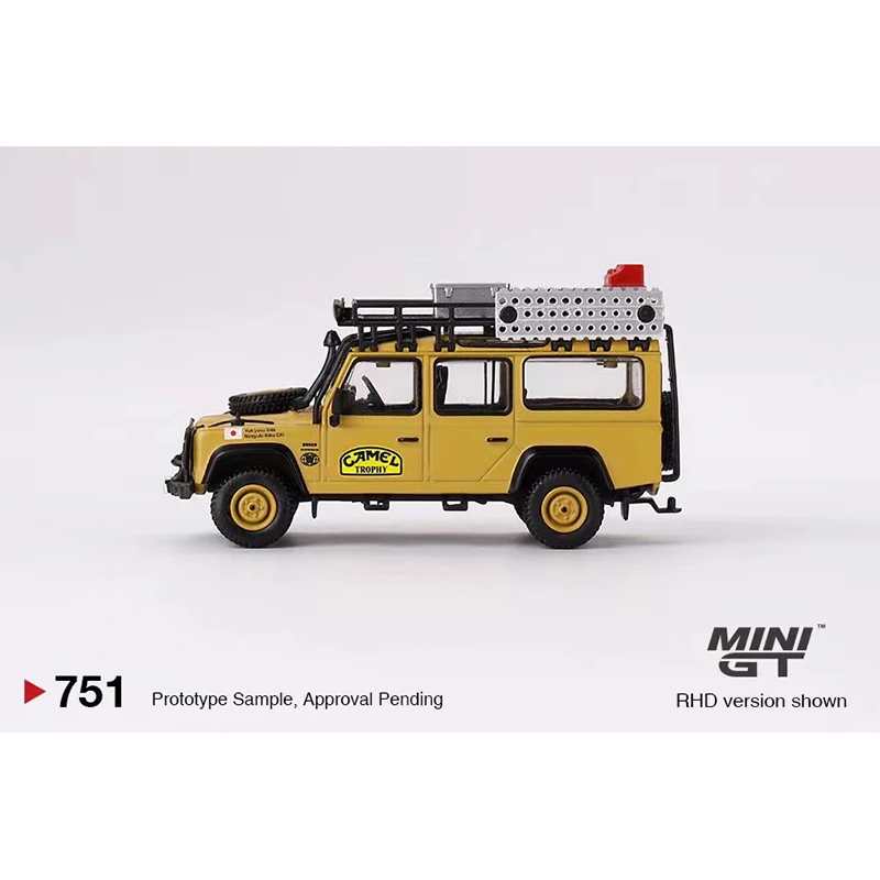 MINIGT In Stock 1:64 Defender 110 90 1989 Japan Diecast Diorama Model Collection Toys 5