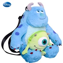 

30cm Monsters Inc Doll James P Sullivan Kawaii Disney Plush Backpacks Toys Anime Cartoon Mike Pixar Bag Gifts For Kids Women New