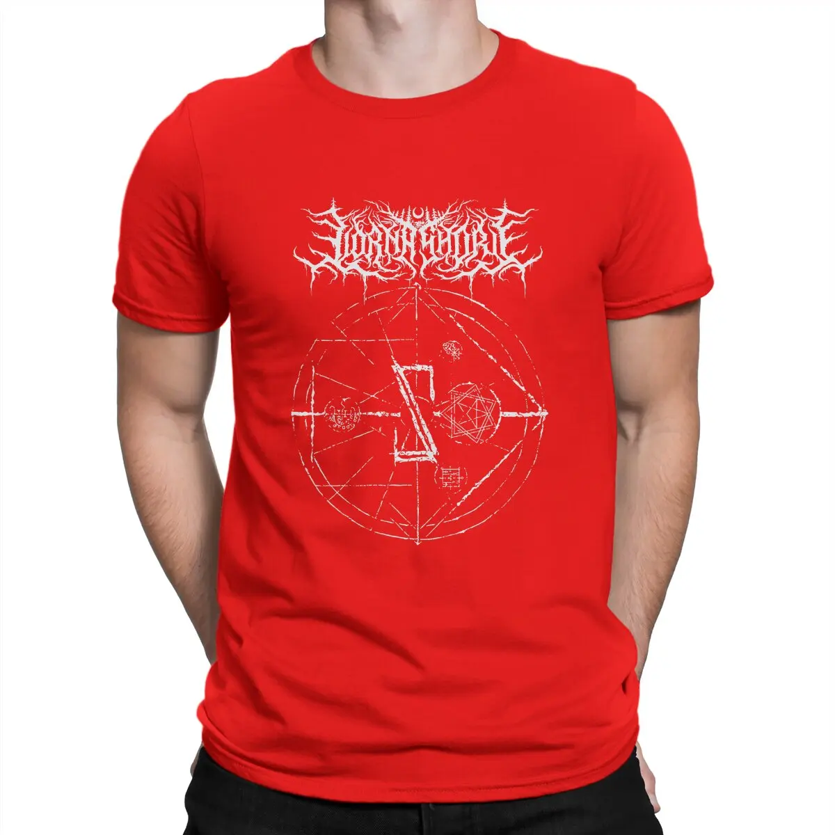 thumbnail image 1 of Camiseta divertida de banda de rock para hombre, camiseta de algodón con cuello redondo, camiseta de manga corta de Lorna Shore, camisetas de regalo, 1 of 7