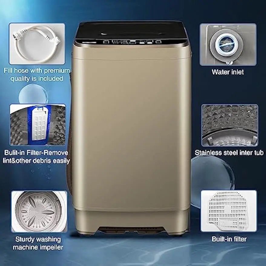 Portable Full Automatic Compact Washing Machine