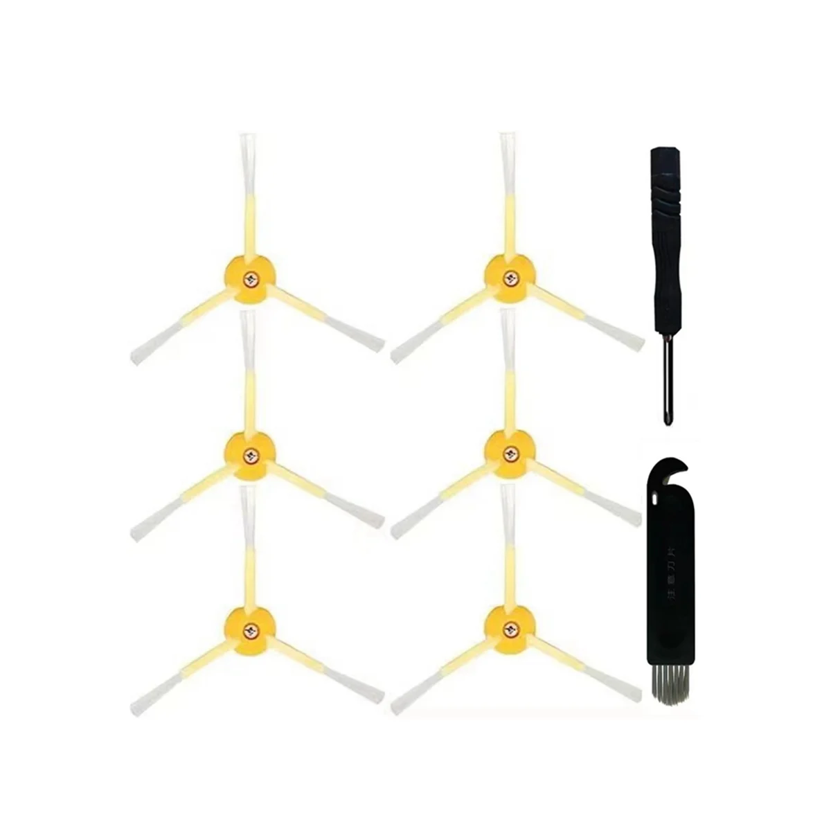 

Треугольная боковая щетка с отверткой, подходит для IRobot Roomba er 600 Series 700 Series 800 Series