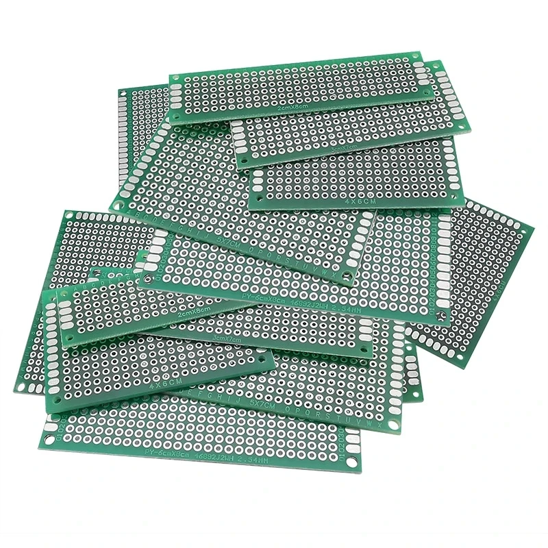 

2/5Pcs 2x8 3x7 4x6 5x7 6x8 7x9mm Universal Printed Circuit PCB Board Protoboard Double Side Prototype Diy For Arduino