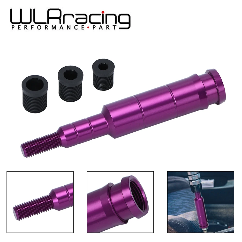 

133mm Aluminum Shift Knob Extender Extension Lever Gear Manual Shifter Rod M10x1.5 Straight Lever Extender For Honda