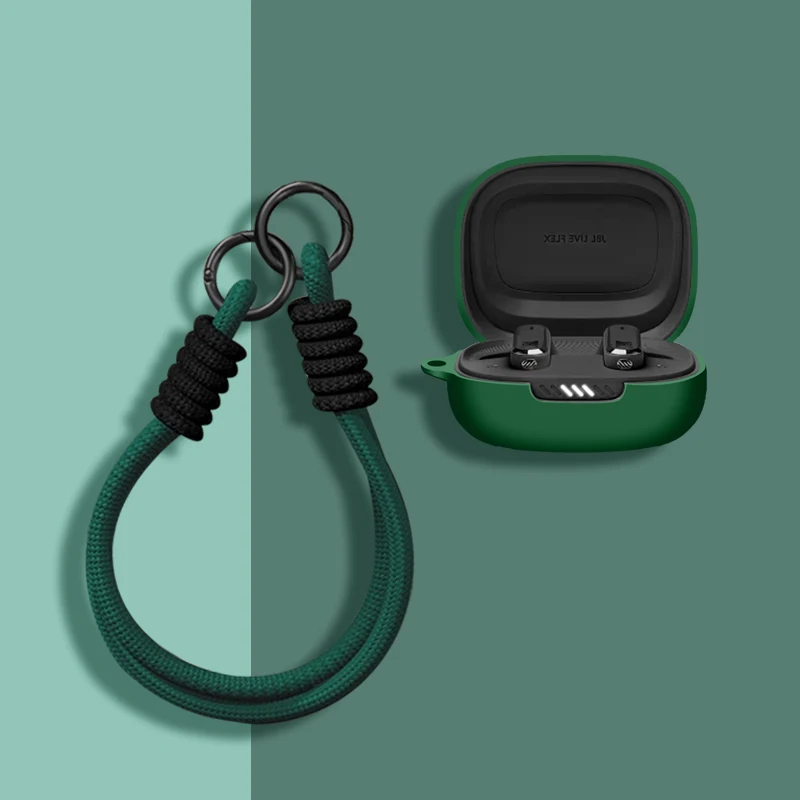 Enhanced Earphone Case with Rope Buckle