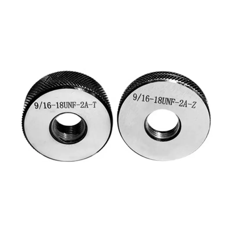 

Thread plug ring gauge 3/8-24UNF 9/16-18UNF 9/16-18UNF-LH 2A screw thread gauge customize go nogo gages