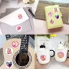 500/2000PCS Anime Barbie Stickers Kawaii Pikachu Charizard Round Seal Stickers Rolls Stickers Graffiti Luggage Stickers Toys 4