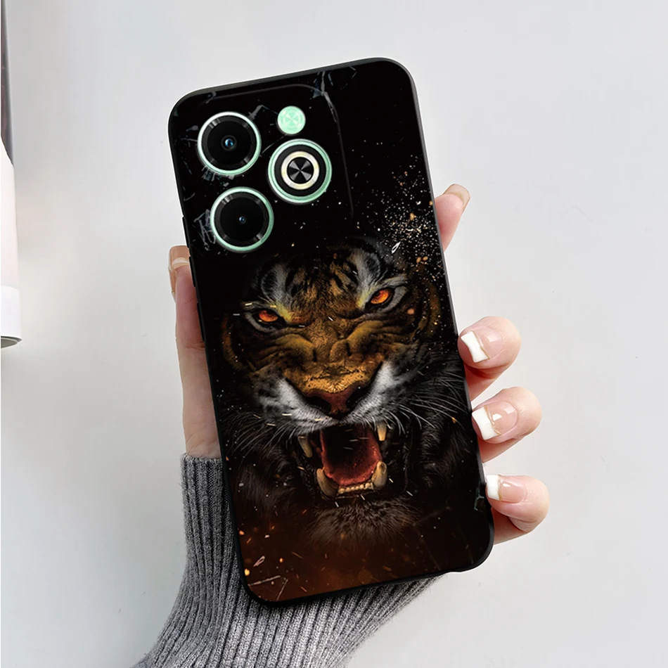 Fashionable Marble Black Silicone Soft Phone Case – Stylish Protective Back Cover s