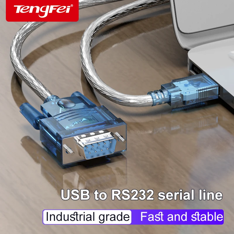 USB-RS232 케이블 DB9 COM 포트 직렬 PDA 9 핀 DB9 변환기 어댑터(컴퓨터 PLC용)