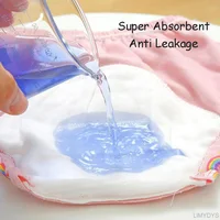 Baby Reusable Diapers Panties Potty Training Pants For Children Ecological Cloth Diaper Washable Toilet Toddler Kid Cotton Nappy 4