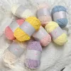 40g Pile Yarn Soft Chenille Yarn for Knitting Velvet Texturized Knitted Crochet Yarn Warm Line Threads To Knit Needlework Doll 5