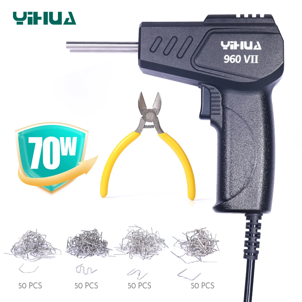 YIHUA 960-VII Plastic Welding Gun Soldering Iron Staples Plastic Welder Car Bump