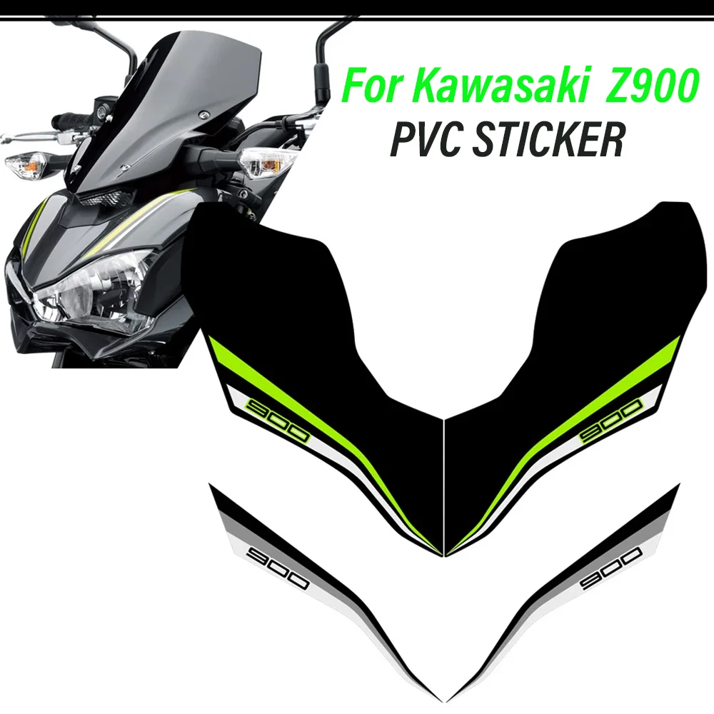 Stickers Decals Decorate For Kawasaki Z 900 Z900 Motorcycle Front Fairing Fender 2015 2016 2017 2018 2019 2020 2021