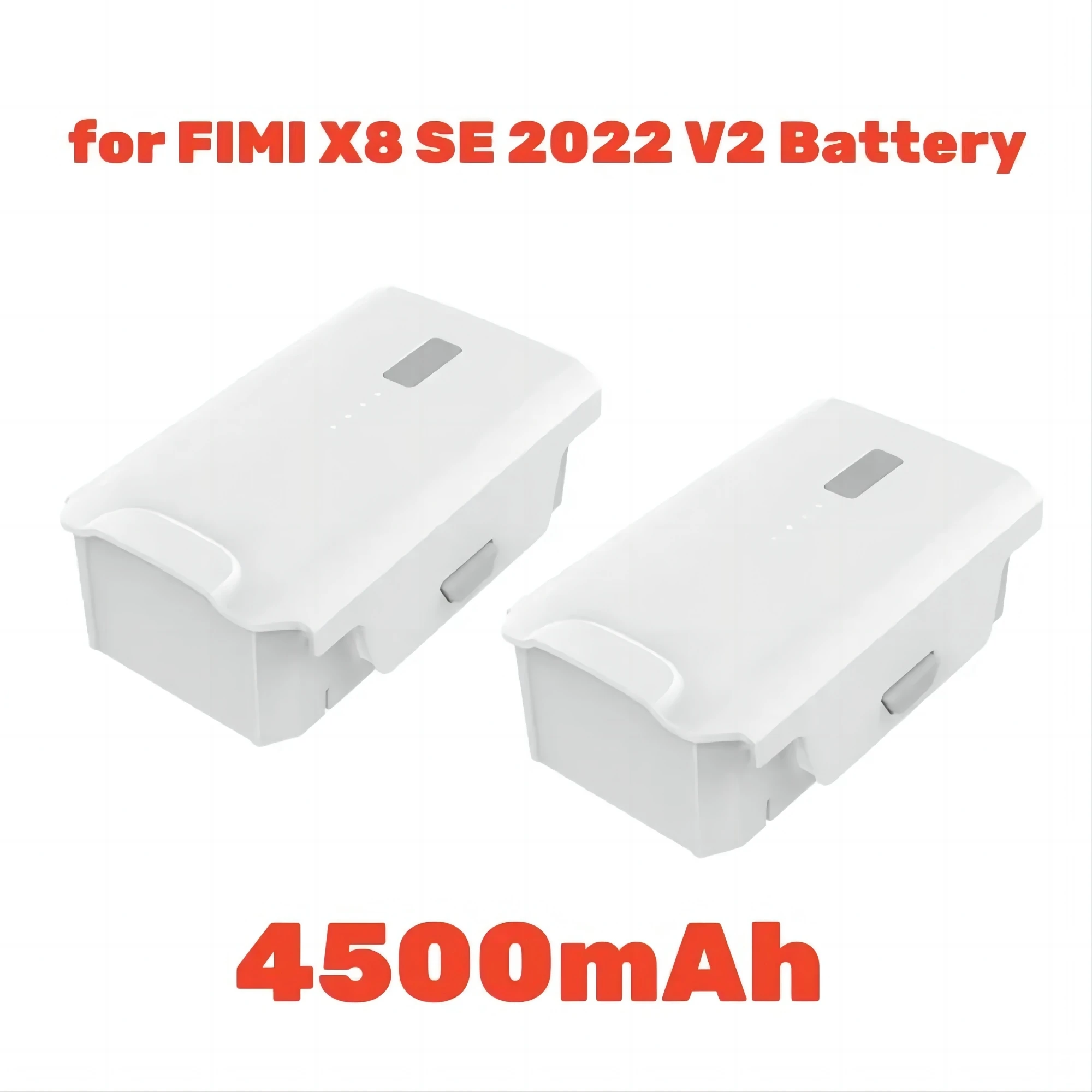 Pack 2 Baterías Para Dron FIMI X8 SE 2020 - 11.4V 4500mAh, Mayor Autonomía De Vuelo