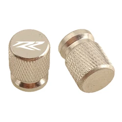 Premium Motorcycle Valve Caps - Enhanced Performance and Style (Silver - RR)