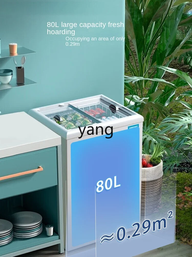 CX Household Small Freezer Single Temperature Mini Refrigerator Commercial Freeze Storage Display Cabinet