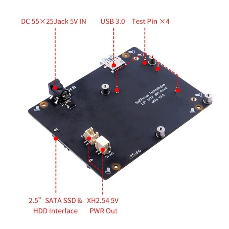 ǰ   4  B 2.5 ġ SATA HDD/SSD 丮 Ȯ , X825 USB3.1  ϵ ũ 