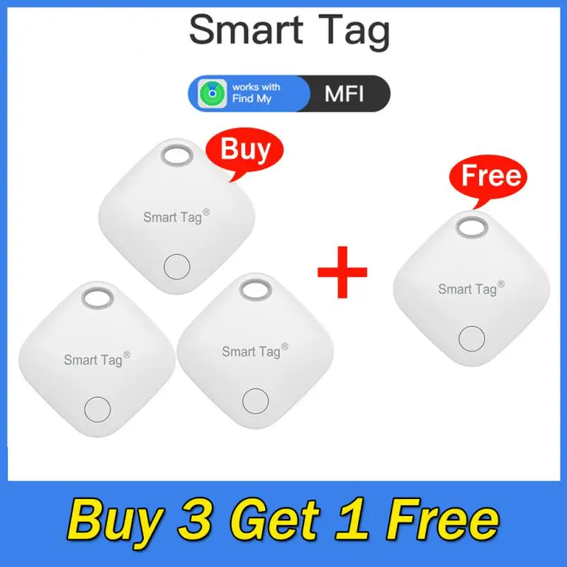 

1-5PCS Mini Tracking Device Tracking Air Tag Key Child Finder Pet Tracker Location Smart Tracker For Apple Find My IOS System