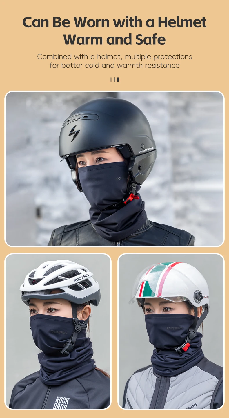cykelmask skydd mot kyla