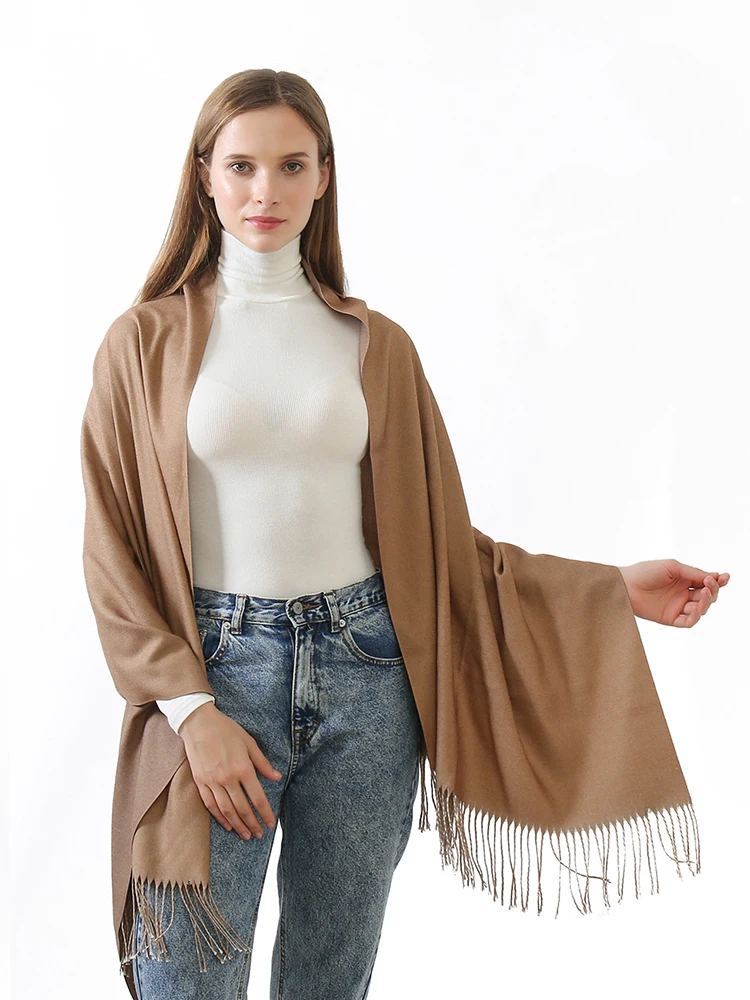 Рисунок 3 - Однотонный кашемировый шарф