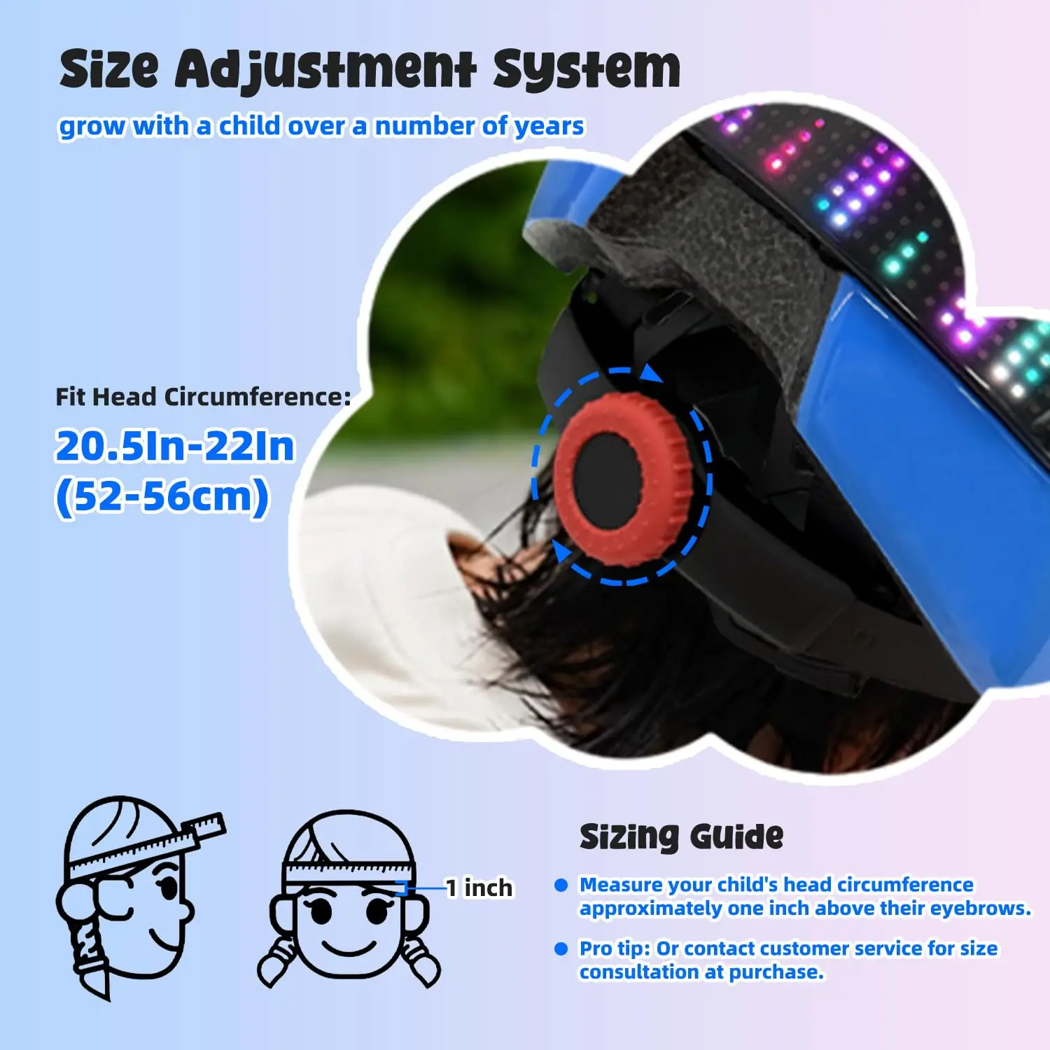 Kids LED Bike Helmet 5