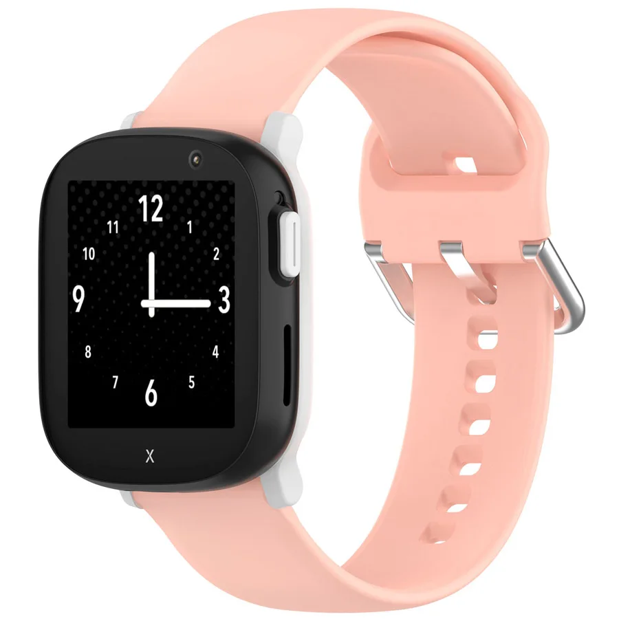 Polyjoy 3 bracciali per bambini in nylon compatibili con cinturino Xplora X6, morbidi ed elastici per ragazze e ragazzi cinturini di ricambio per Xplora X6 Play, Senza Gemstone