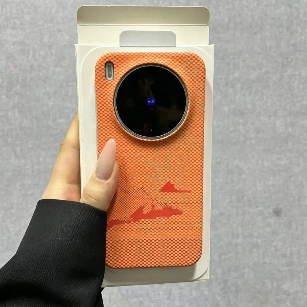 Luxury UltraThin Carbon Fiber Texture Phone Case with Frameless Bumper Cover