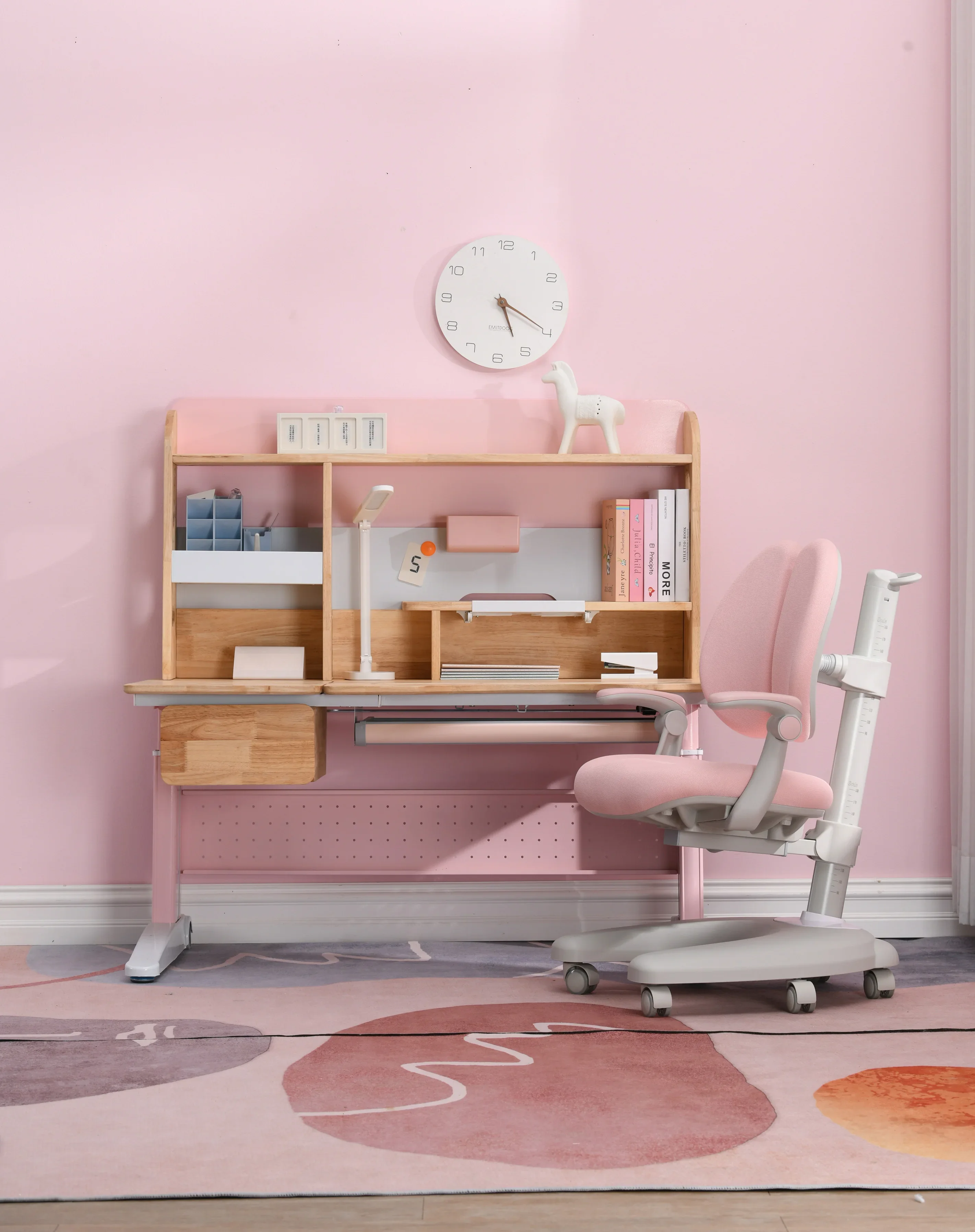 Height Adjustable Children Desk Home Bedroom Furniture Smart Learning Table Ergonomic Height Adjustable Writing Study